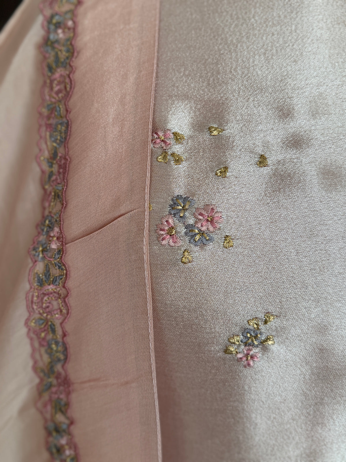 Peach Rose-3 Piece Suit Set