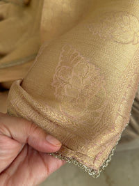 Gold Silk-3 Piece Suit Set