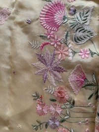 Yellow Bloom-3 Piece Suit Set