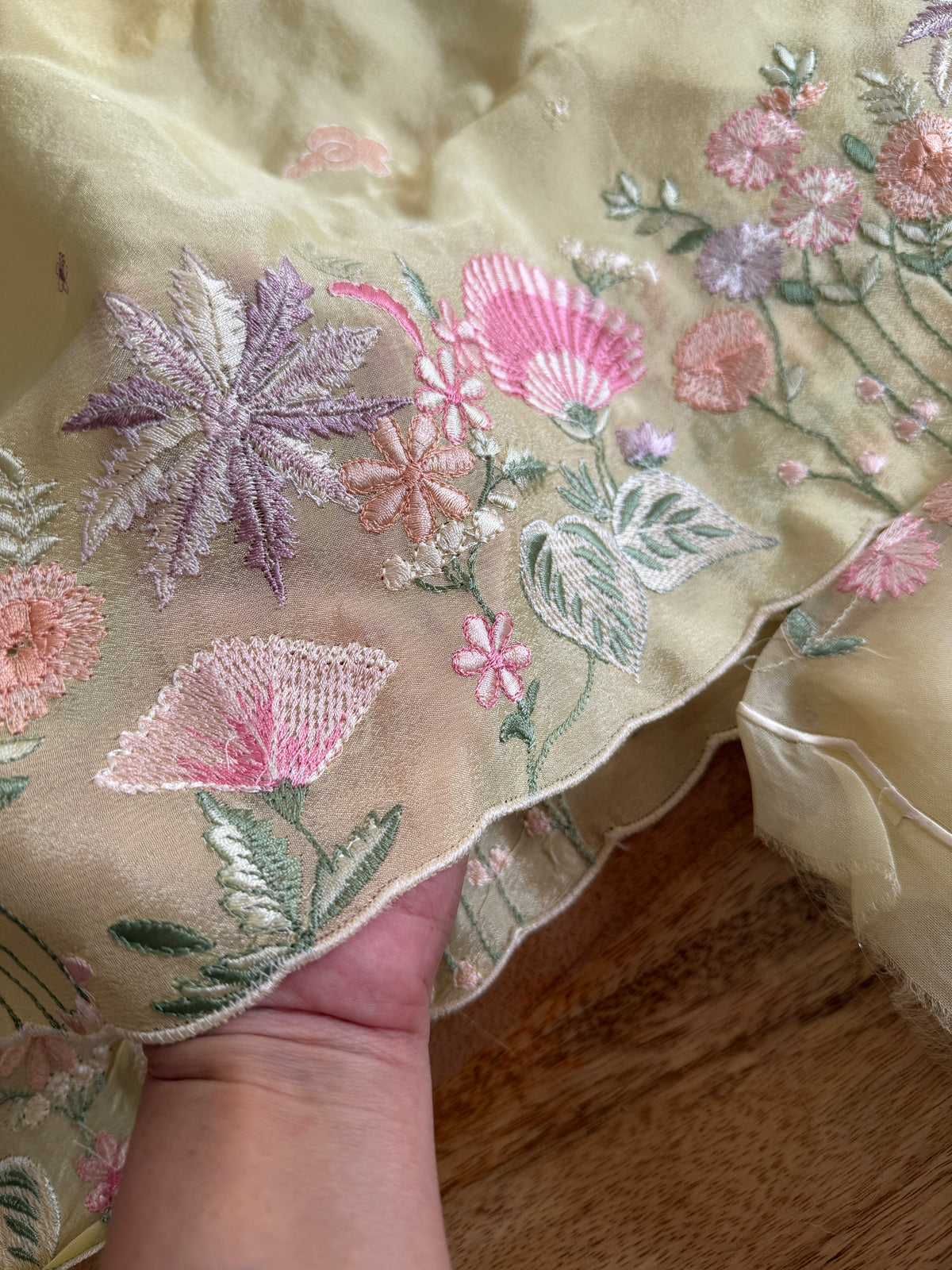 Yellow Bloom-3 Piece Suit Set