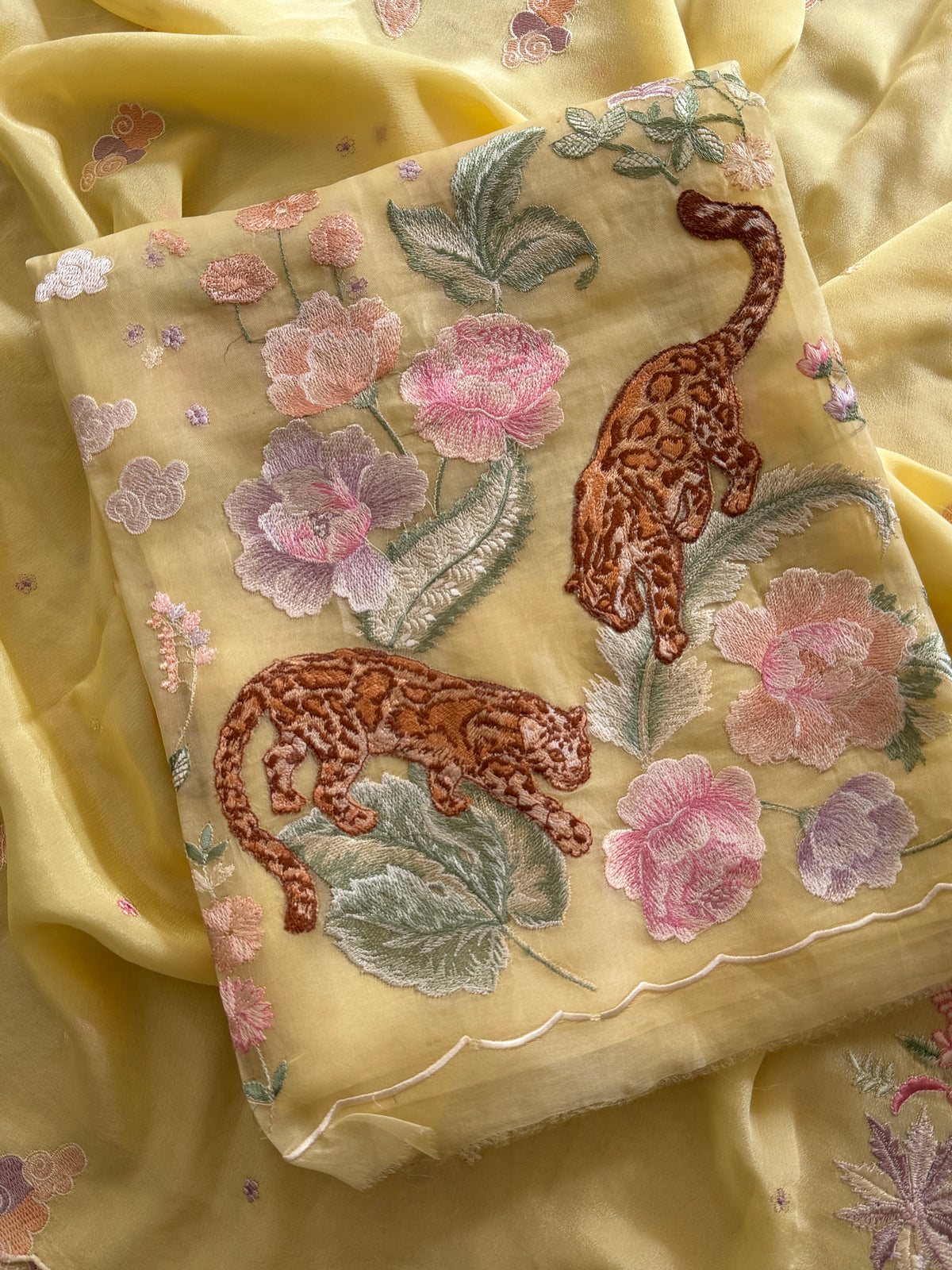 Yellow Bloom-3 Piece Suit Set