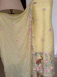 Yellow Bloom-3 Piece Suit Set