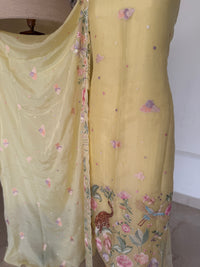 Yellow Bloom-3 Piece Suit Set