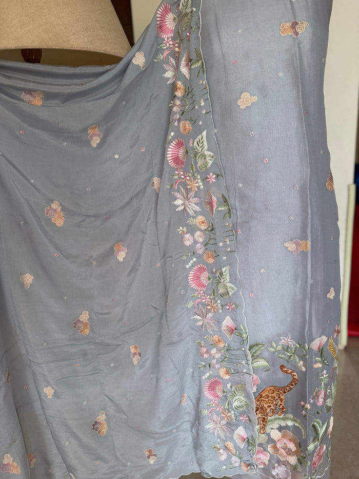 Silver Mist- 3 Piece Suit Set