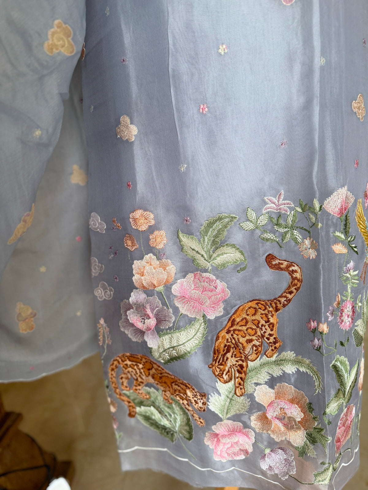 Silver Mist- 3 Piece Suit Set