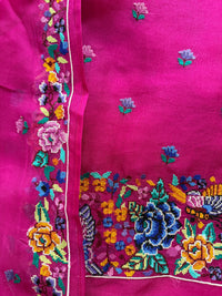 Pink Cross Stitch- 3 Piece Suit Set