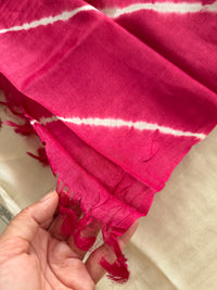 Pure Silk White French Knot-3 Piece Suit Set