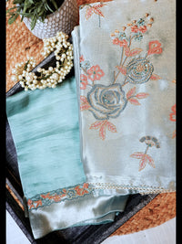 Green Rose-3 Piece Suit Set