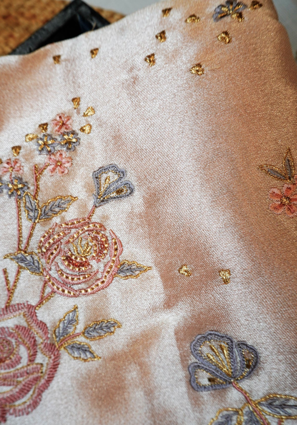 Peach Rose-3 Piece Suit Set