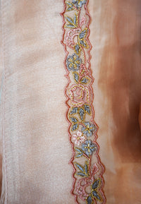 Peach Rose-3 Piece Suit Set