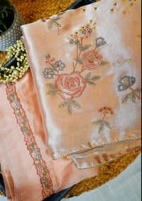 Peach Rose-3 Piece Suit Set