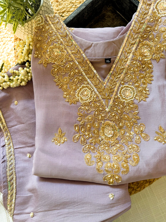 Lavender love-3 Piece Suit Set