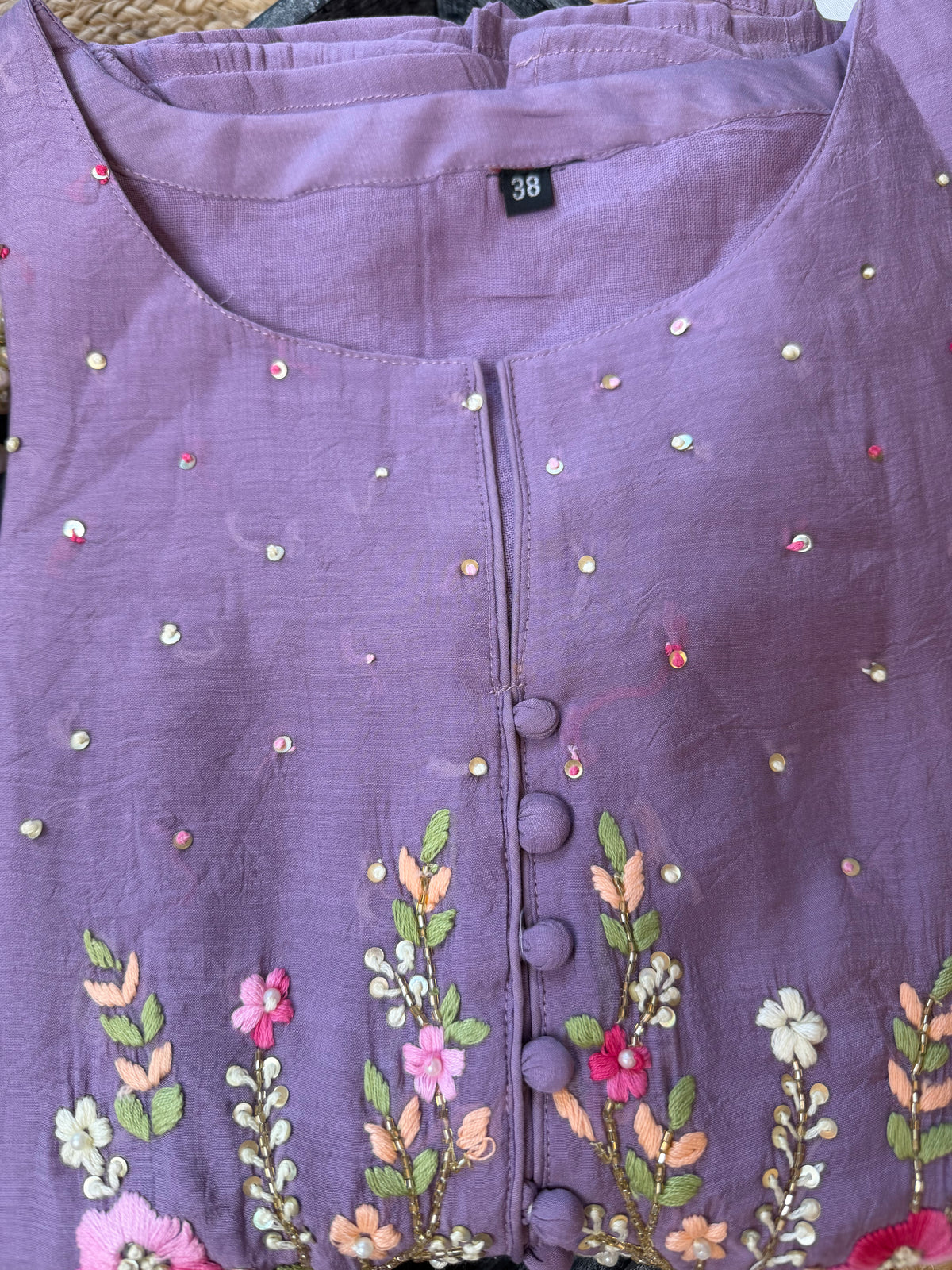 Purple Peony-3 Piece Suit Set