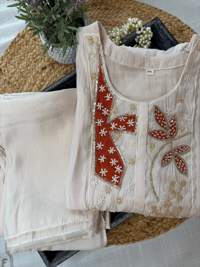 White willow-3 Piece Suit Set