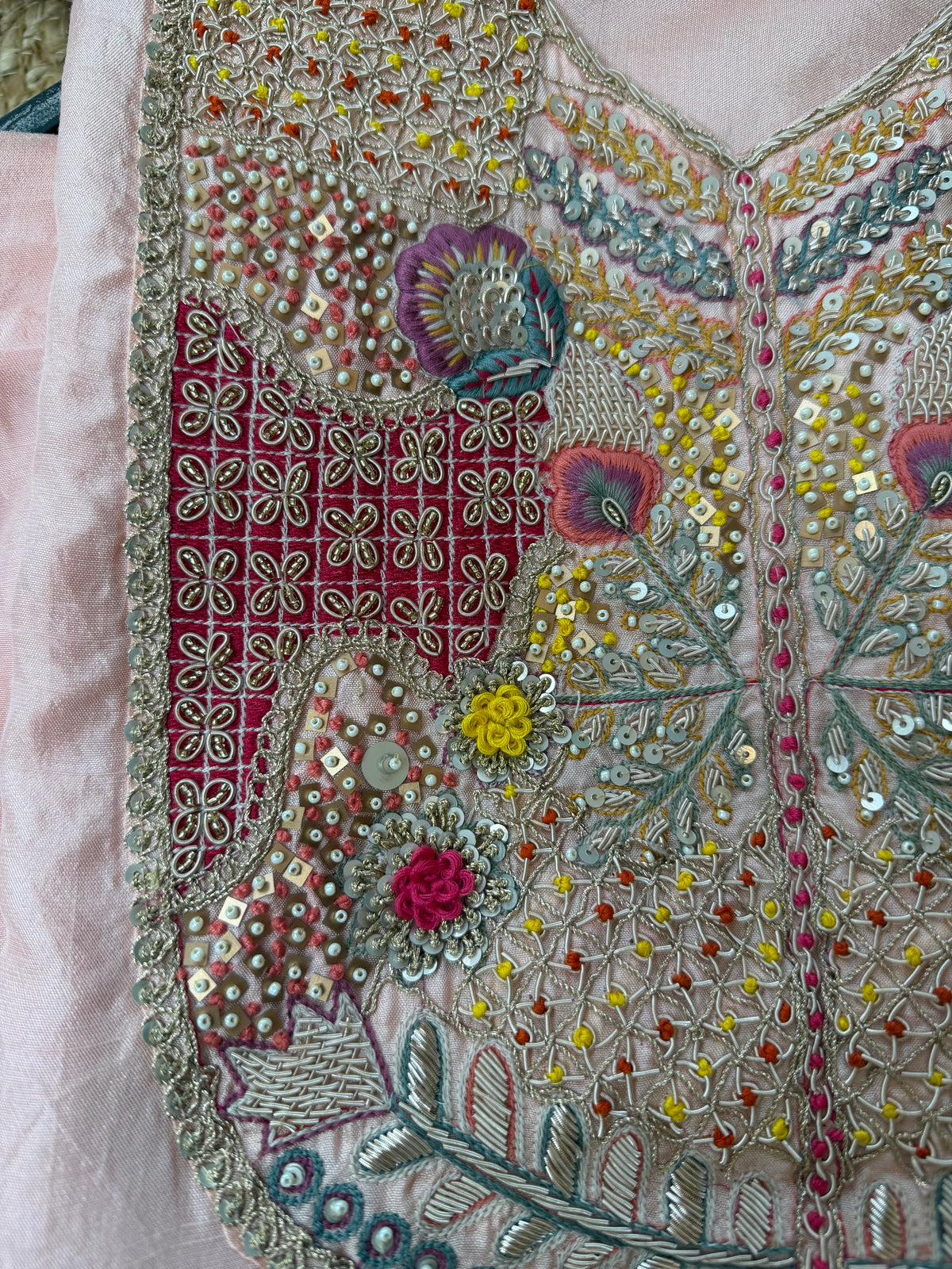 Pink Peony-3 Piece Suit Set