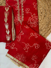 Laal Kali-3 Piece Suit Set