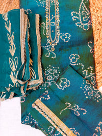 Gulzar Green-3 Piece Suit Set