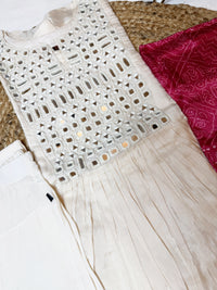 White Mirror-3 Piece Suit Set