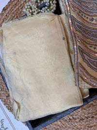 Cremish Gold-3 Piece Suit Set