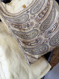 Cremish Gold-3 Piece Suit Set