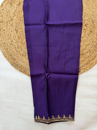 Purple Gold-3 Piece Suit Set