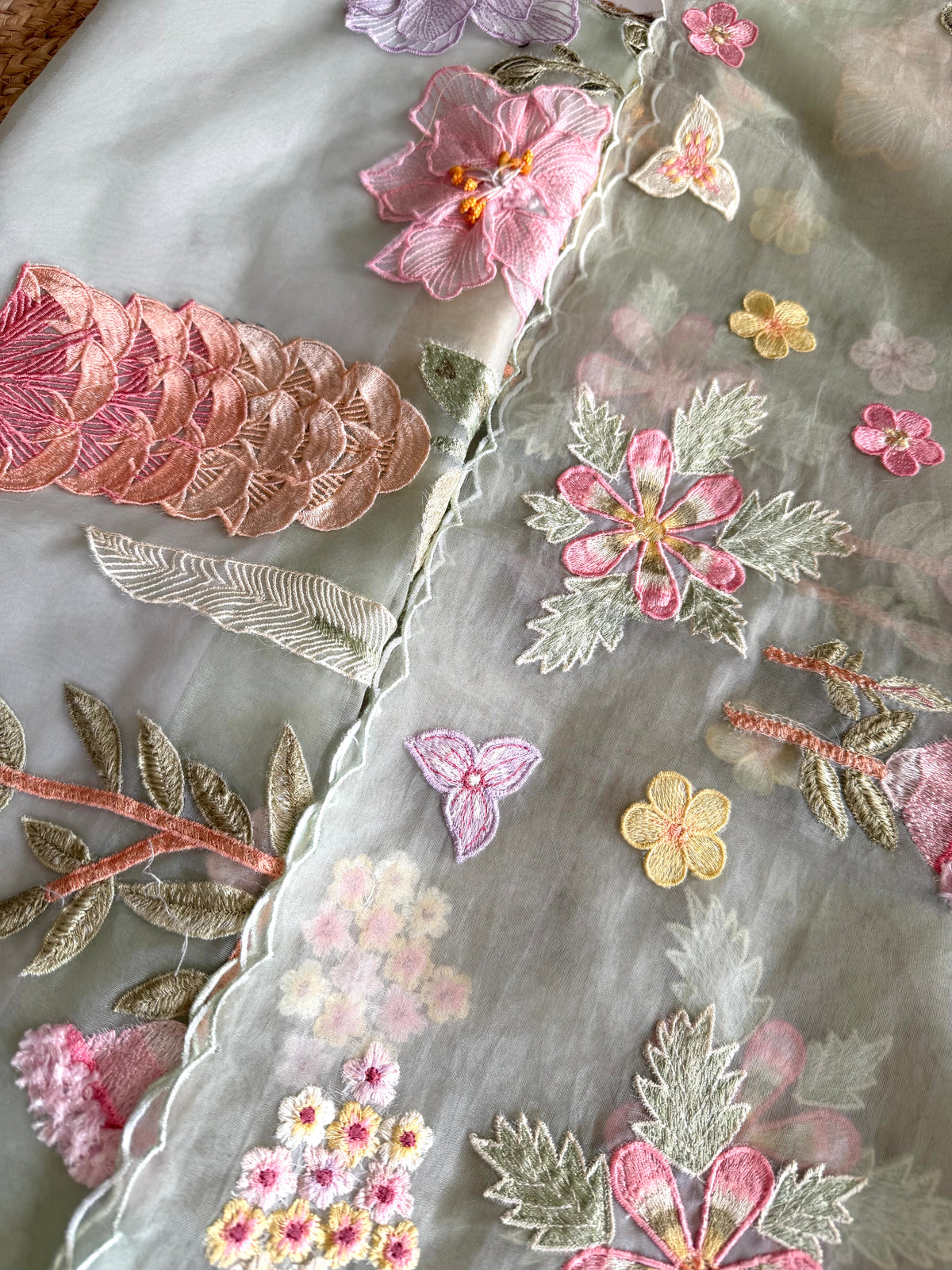 Green Pastel-3 Piece Suit Set