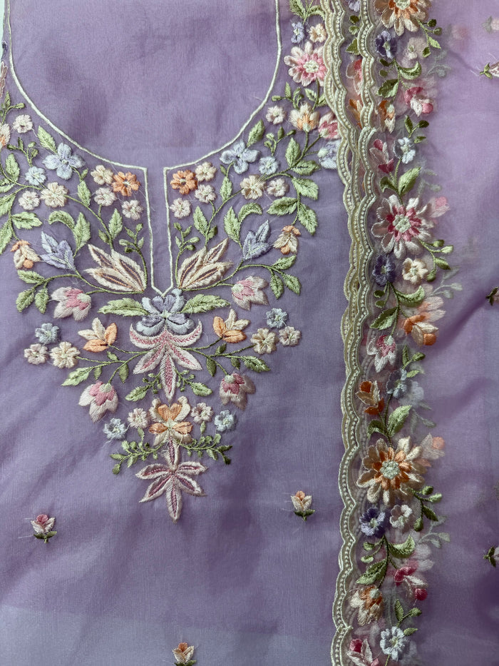 Lavender-3 piece Suit Set