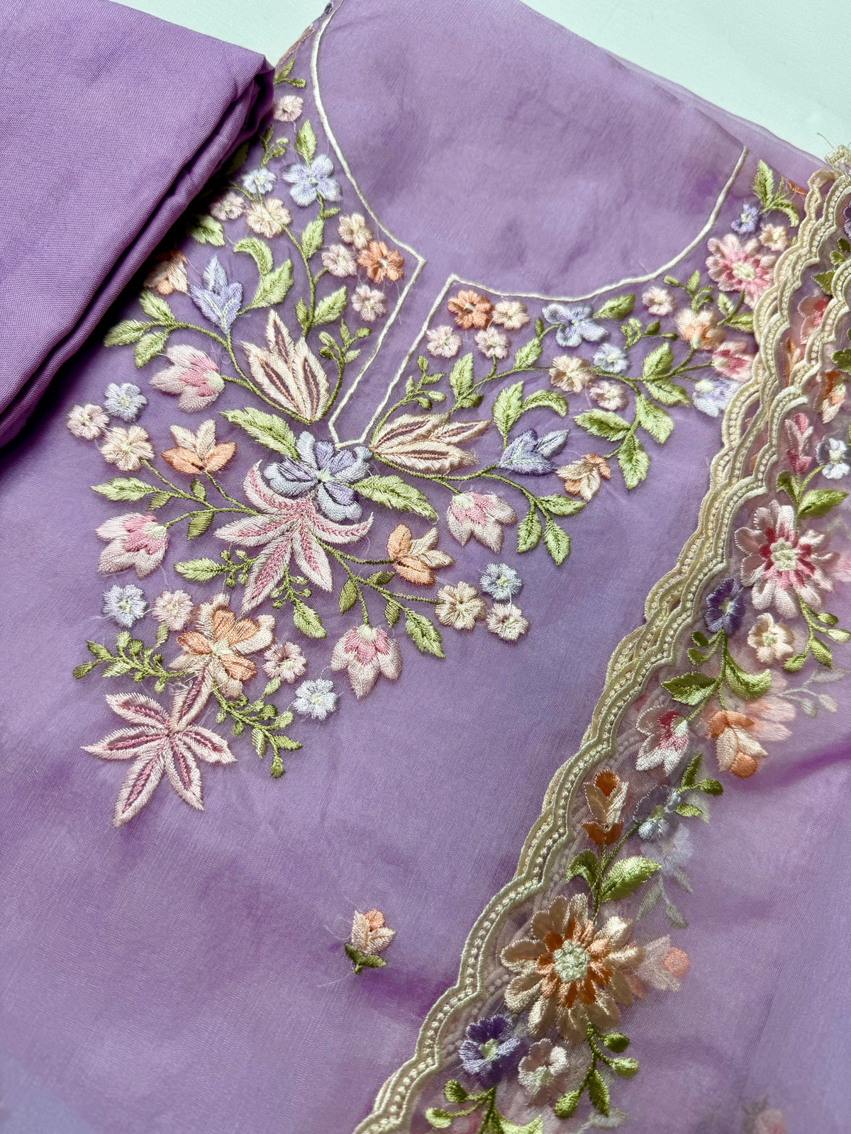 Lavender-3 piece Suit Set