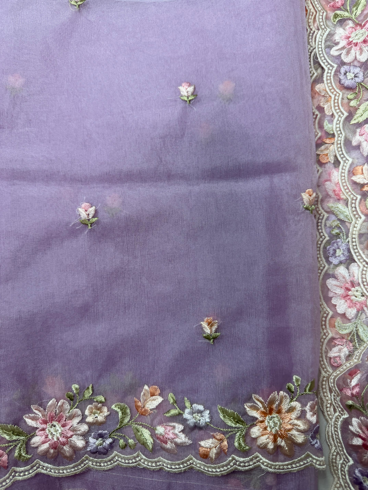 Lavender-3 piece Suit Set