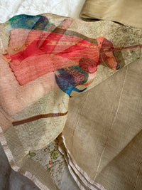 Dupatta beautifully painted