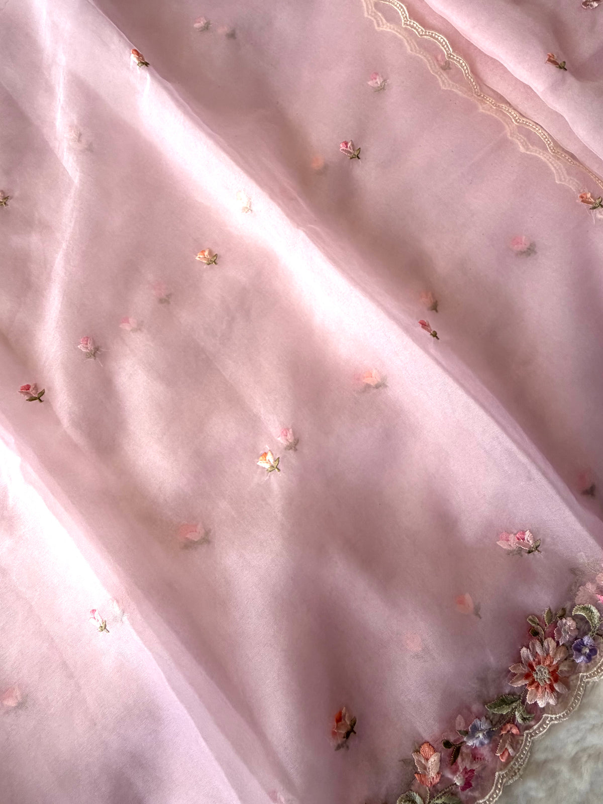 Pink Floral-3 Piece Suit Set