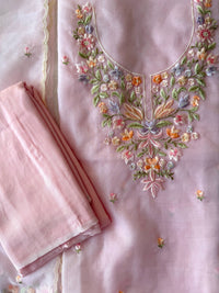 Pink Floral-3 Piece Suit Set
