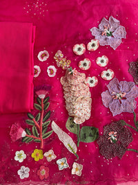 Purple Floral-3 Piece Suit Set