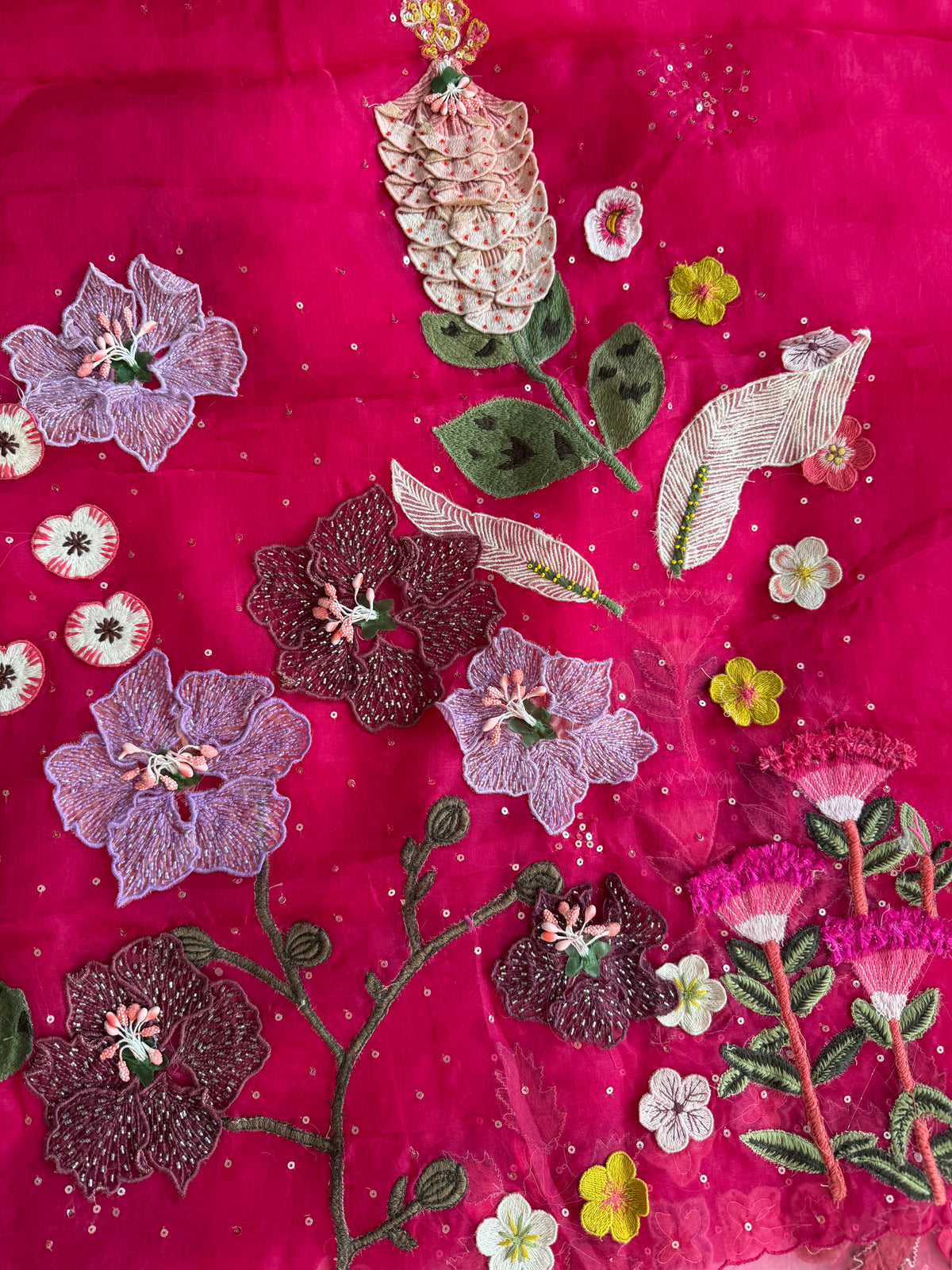 Purple Floral-3 Piece Suit Set