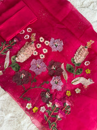 Pink Garden-3 Piece Suit Set