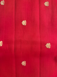 Dupatta with Gold Booties.