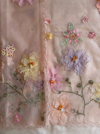 Beige Pastel-3 Piece Suit Set