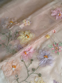 Beige Pastel-3 Piece Suit Set