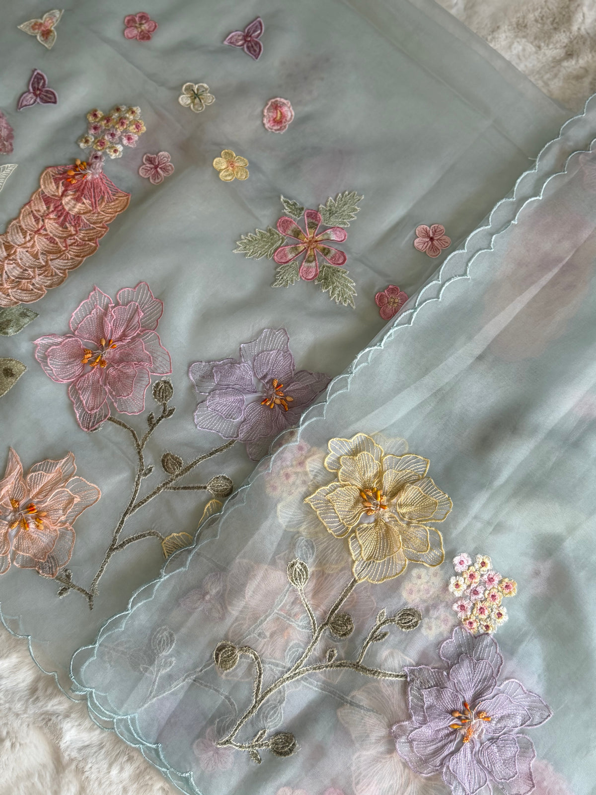 SeaGreen Pastel-3 Piece Suit Set