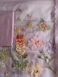 Purple Pastel-3 Piece Suit Set