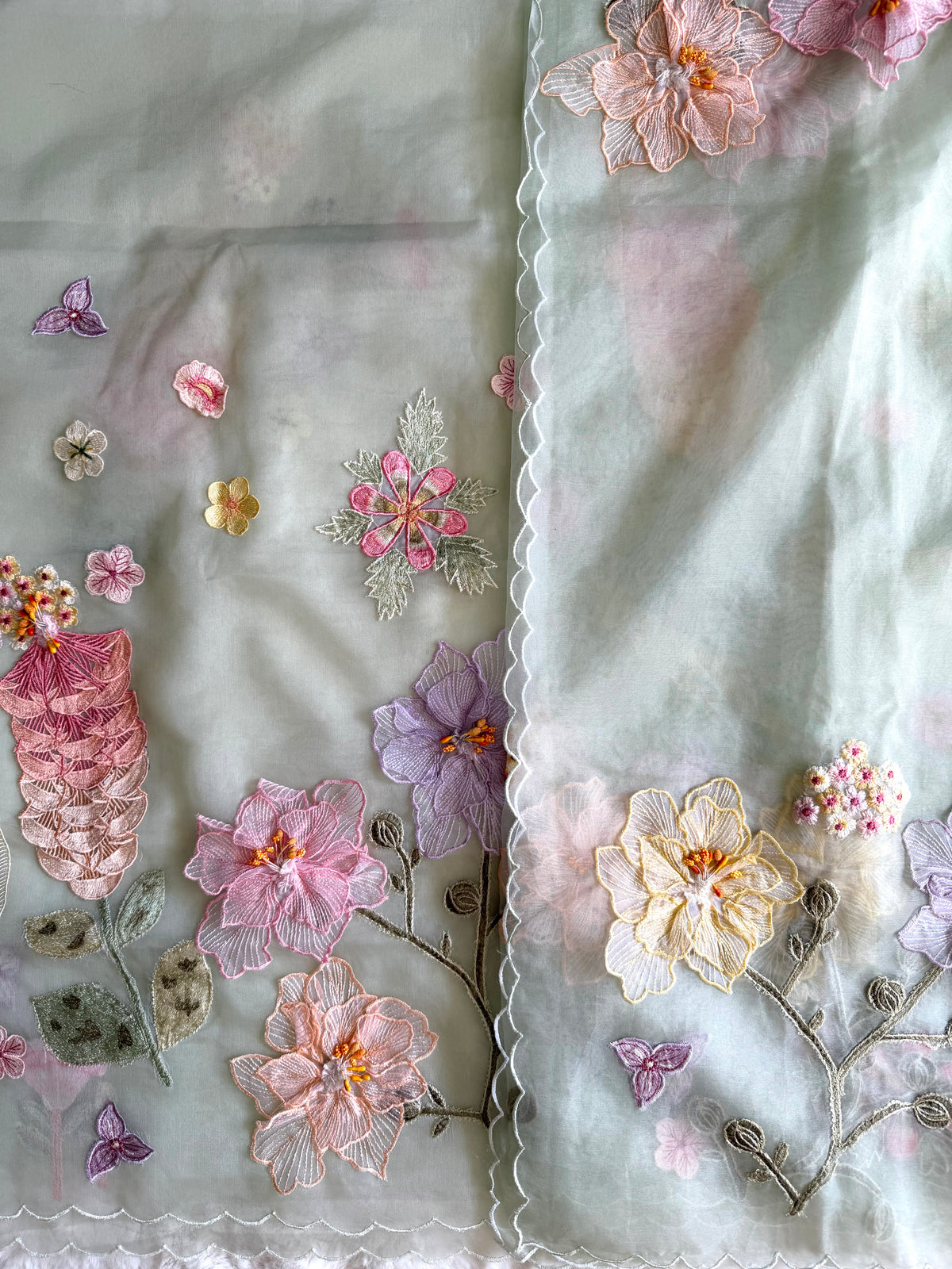 Green Pastel-3 Piece Suit Set