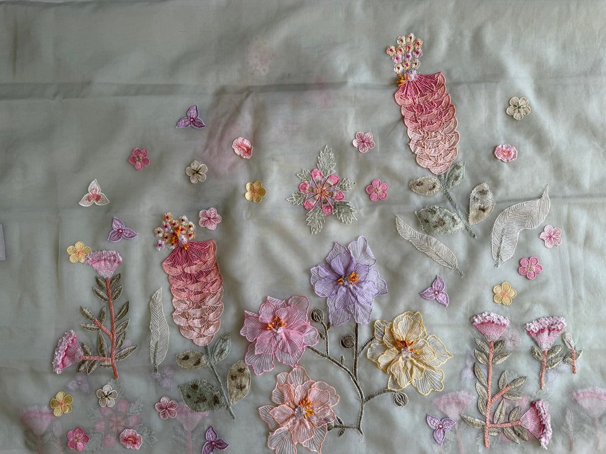 SeaGreen Pastel-3 Piece Suit Set