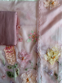 Pink Pastel-3 Piece Suit Set