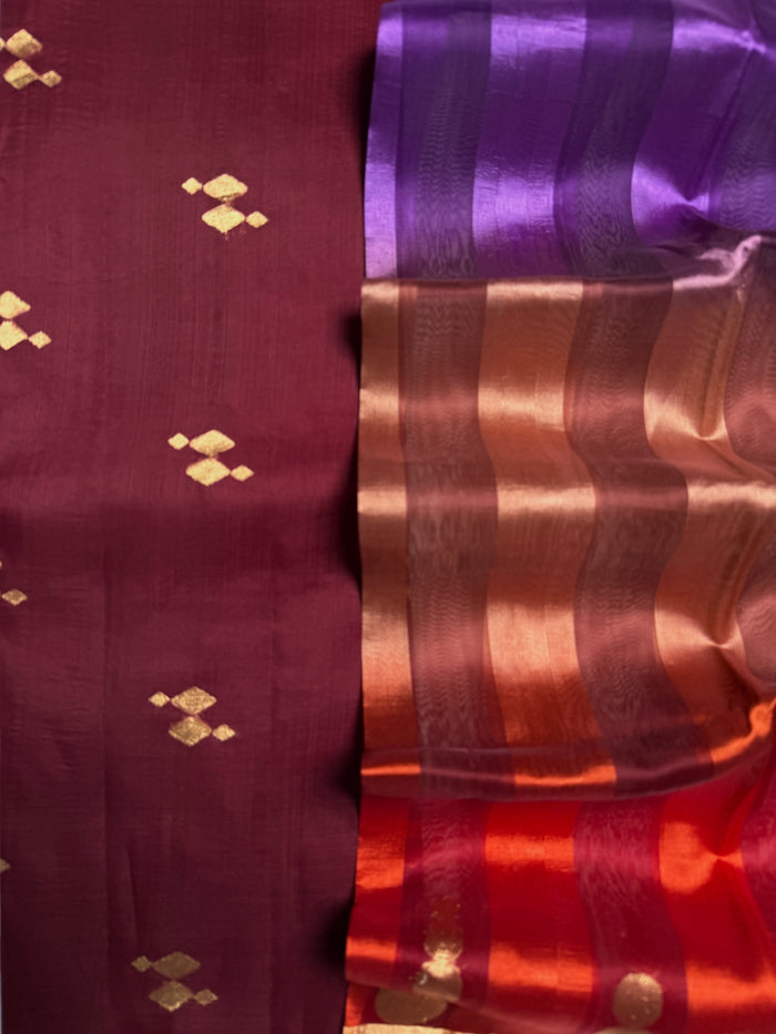 Wine and Plum-3 Piece Suit Set