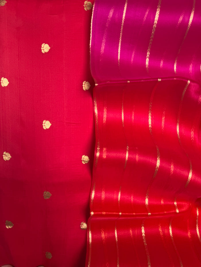 Red Weaves- 3 Piece Suit Set