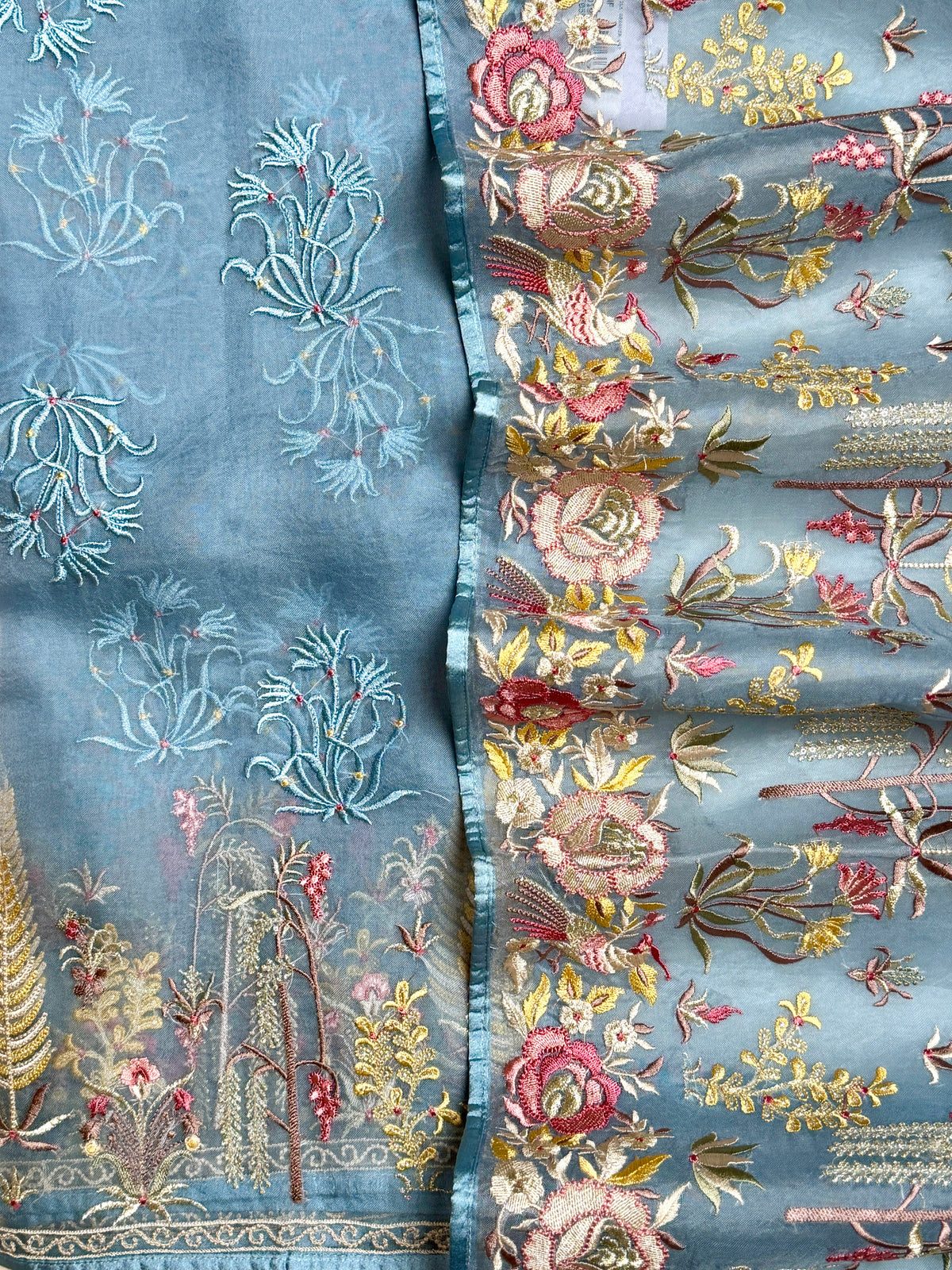 Blue Garden-3 Piece Suit Set