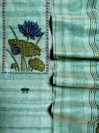 Green Lotus-3 Piece Suit Set