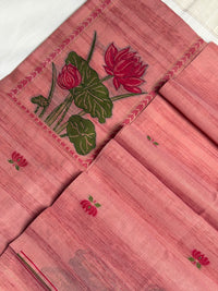 Pink Lotus-3 Piece Suit Set