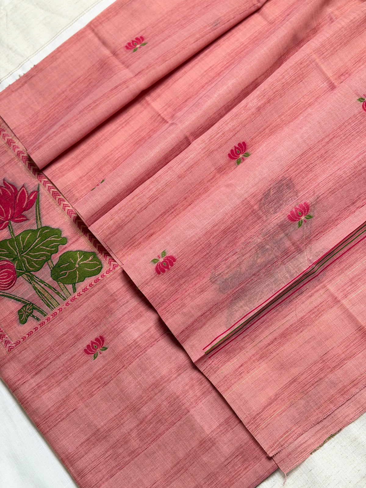 Pink Lotus-3 Piece Suit Set