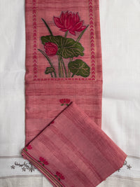 Pink Lotus-3 Piece Suit Set